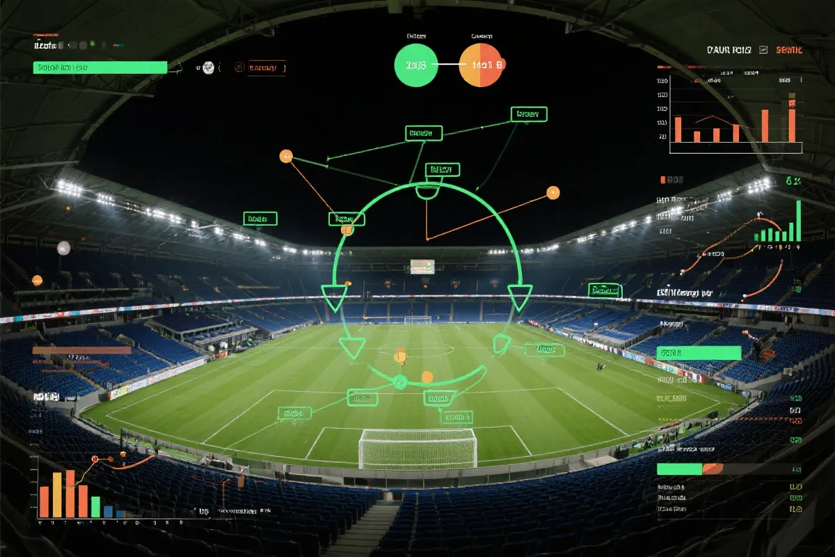 比赛数据与战术示意